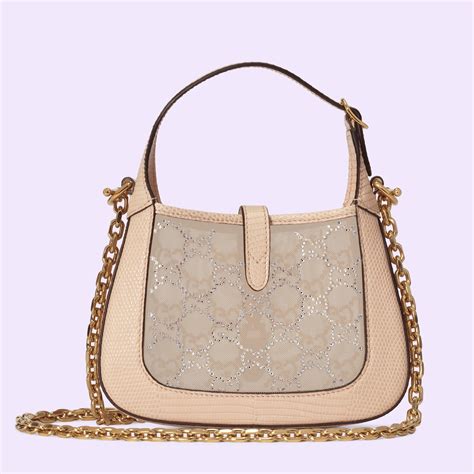 gucci jackie crystal bag.